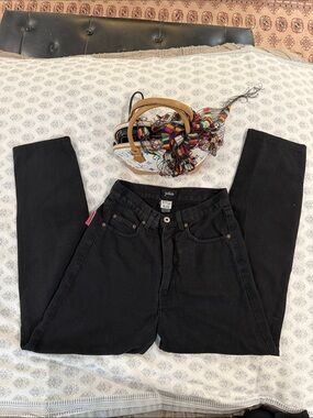 Vintage For Joseph High-Rise Black Women's Jeans Made in USA